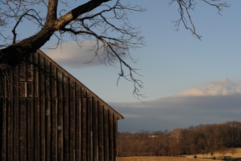 Winter Barn